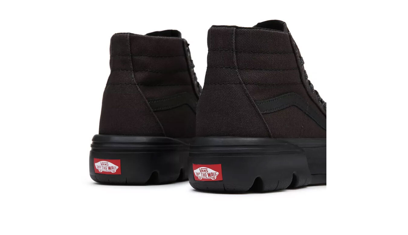 Vans Sk8-hi Tapered Heavy Canvas Unisex - Αθλητικά παπούτσια Vans - Μαύρο - VN0A7Q5T1OJ-4