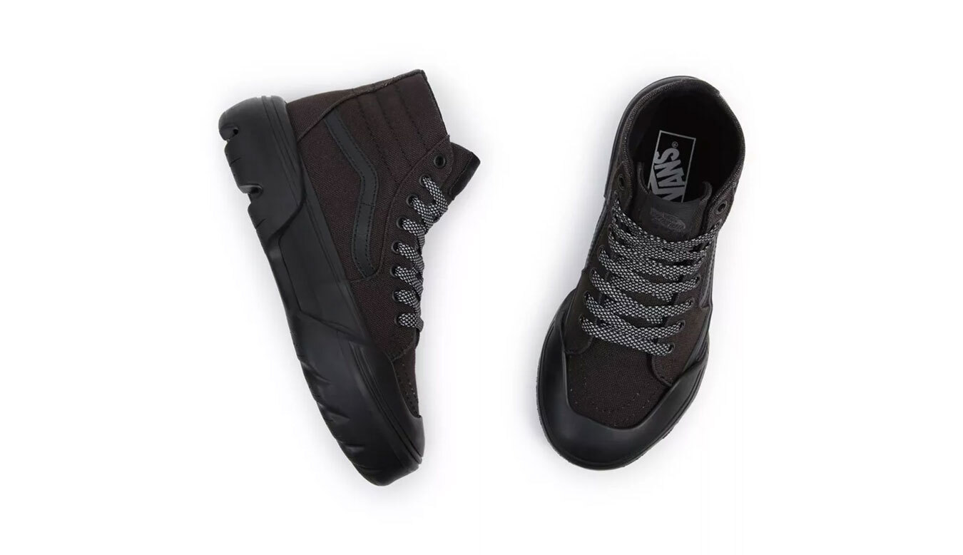 Vans Sk8-hi Tapered Heavy Canvas Unisex - Αθλητικά παπούτσια Vans - Μαύρο - VN0A7Q5T1OJ-4