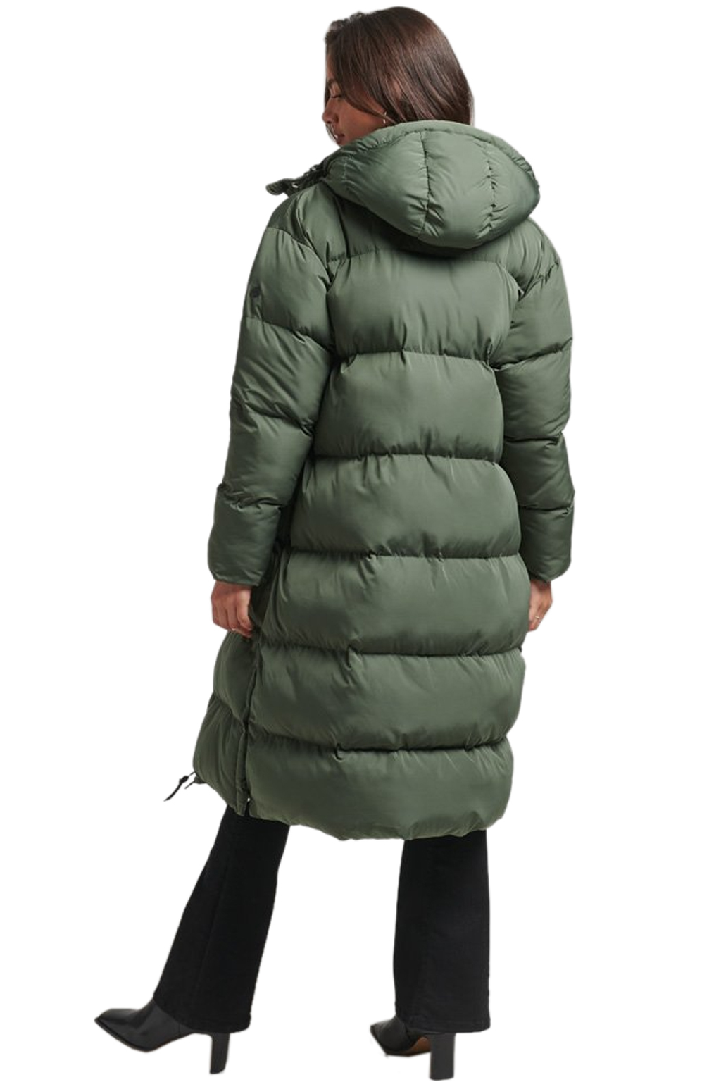 SUPERDRY LONGLINE PUFFER DUVET ΜΠΟΥΦΑΝ ΓΥΝΑΙΚEIO W5011411A-THY