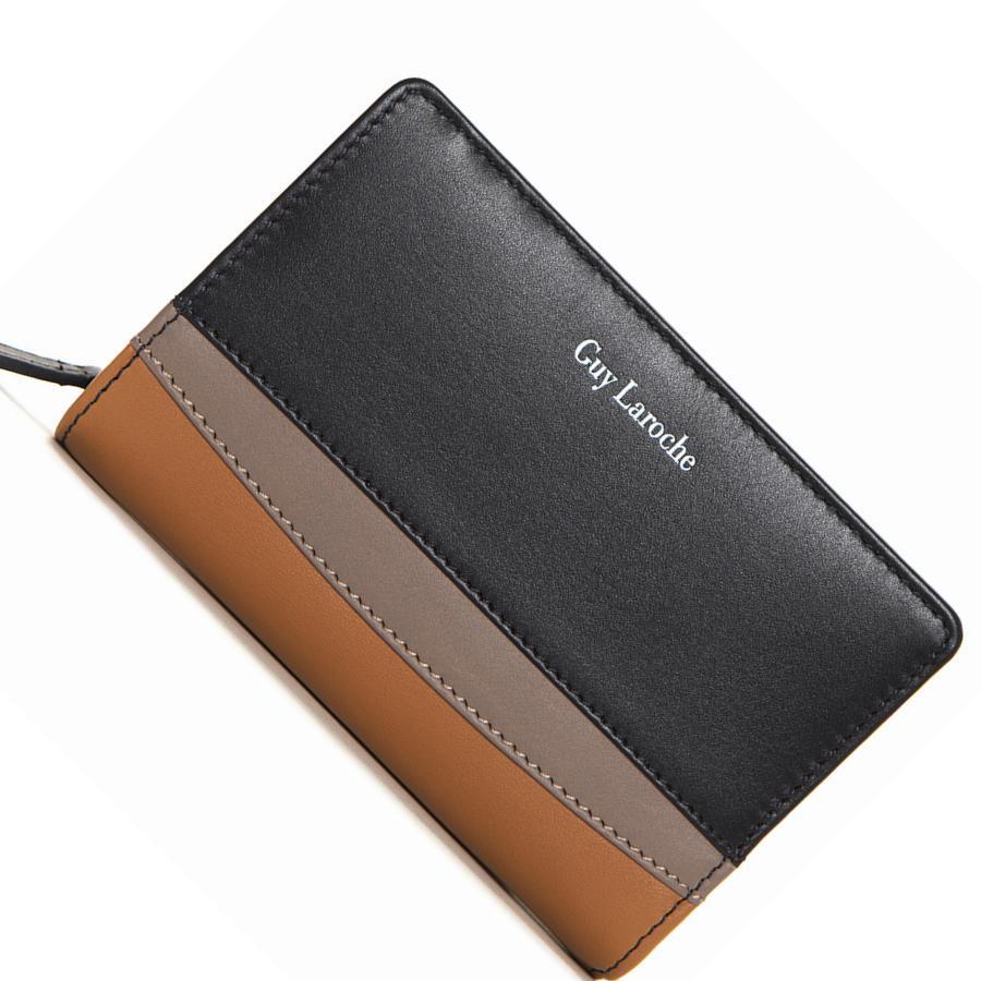 Guy Laroche δερμάτινο γυναικείο Πορτοφόλι 23313-Μπλε