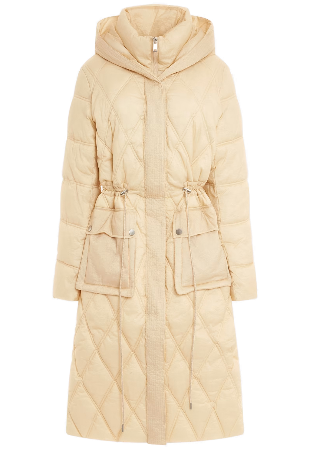 GUESS 'LUCILLE' ΜΑΚΡΥ PUFFER ΜΠΟΥΦΑΝ ΓΥΝΑΙΚEIO W2BL57WEX20-G1M5