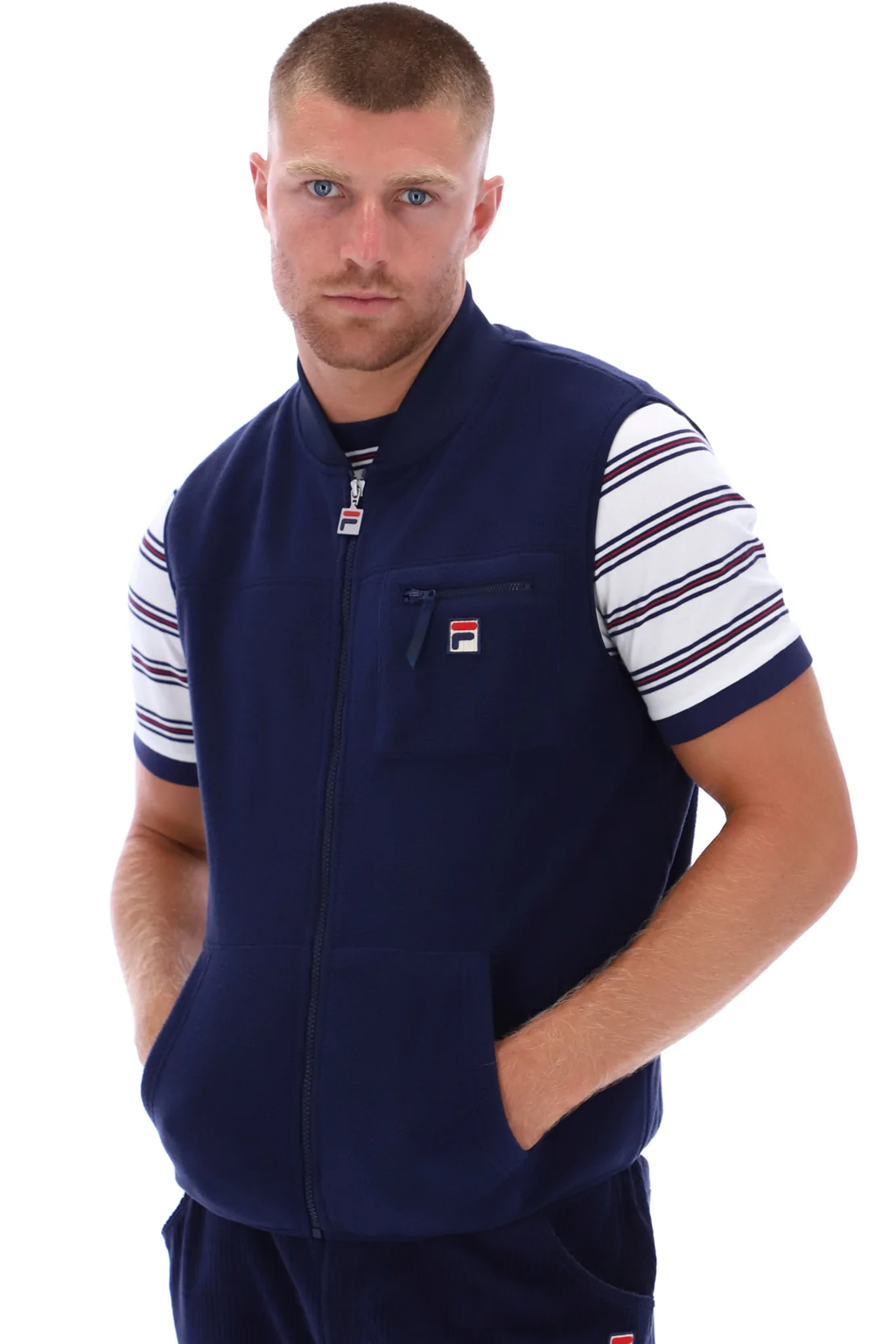 FILA 'GRANT' POLAR FLEECE AMANIKH ΖΑΚΕΤΑ ΑΝΔΡΙΚΗ F22MH007-410