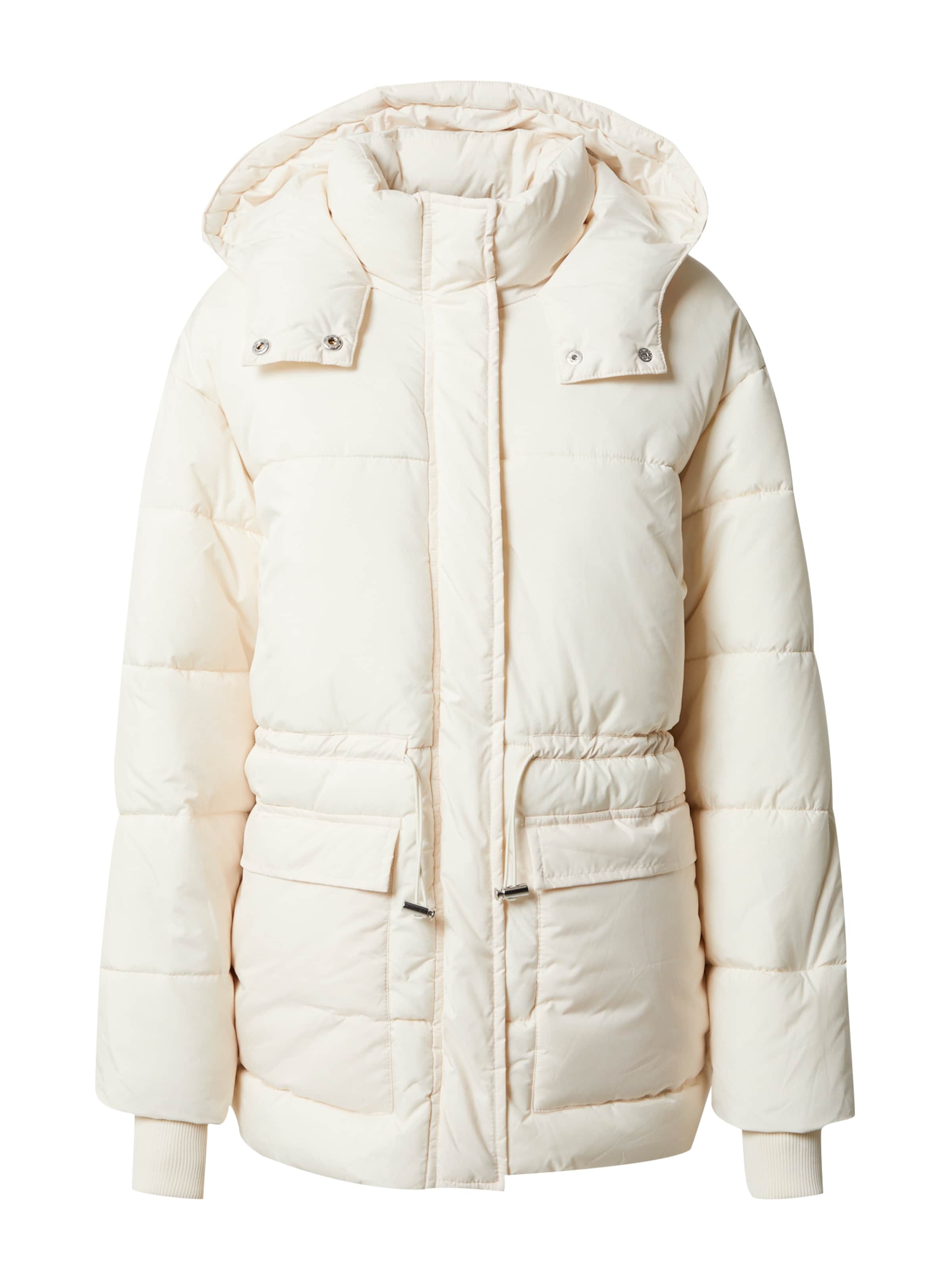 Urban Classics Χειμερινό μπουφάν κρεμ