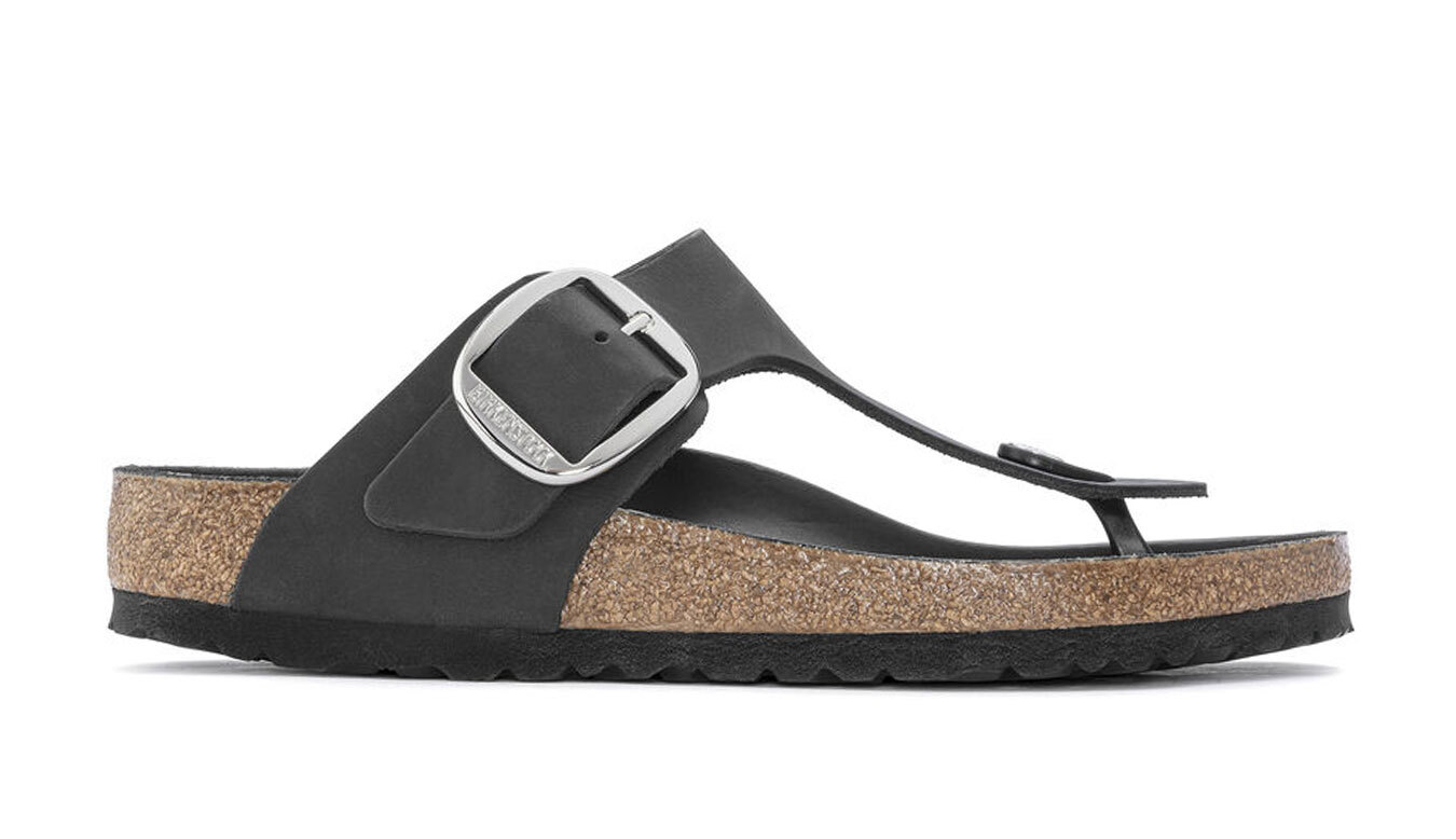 Birkenstock Gizeh Big Buckle Narrow Fit Γυναίκες - Σανδάλια Birkenstock - Μαύρο - 1023337-2.5