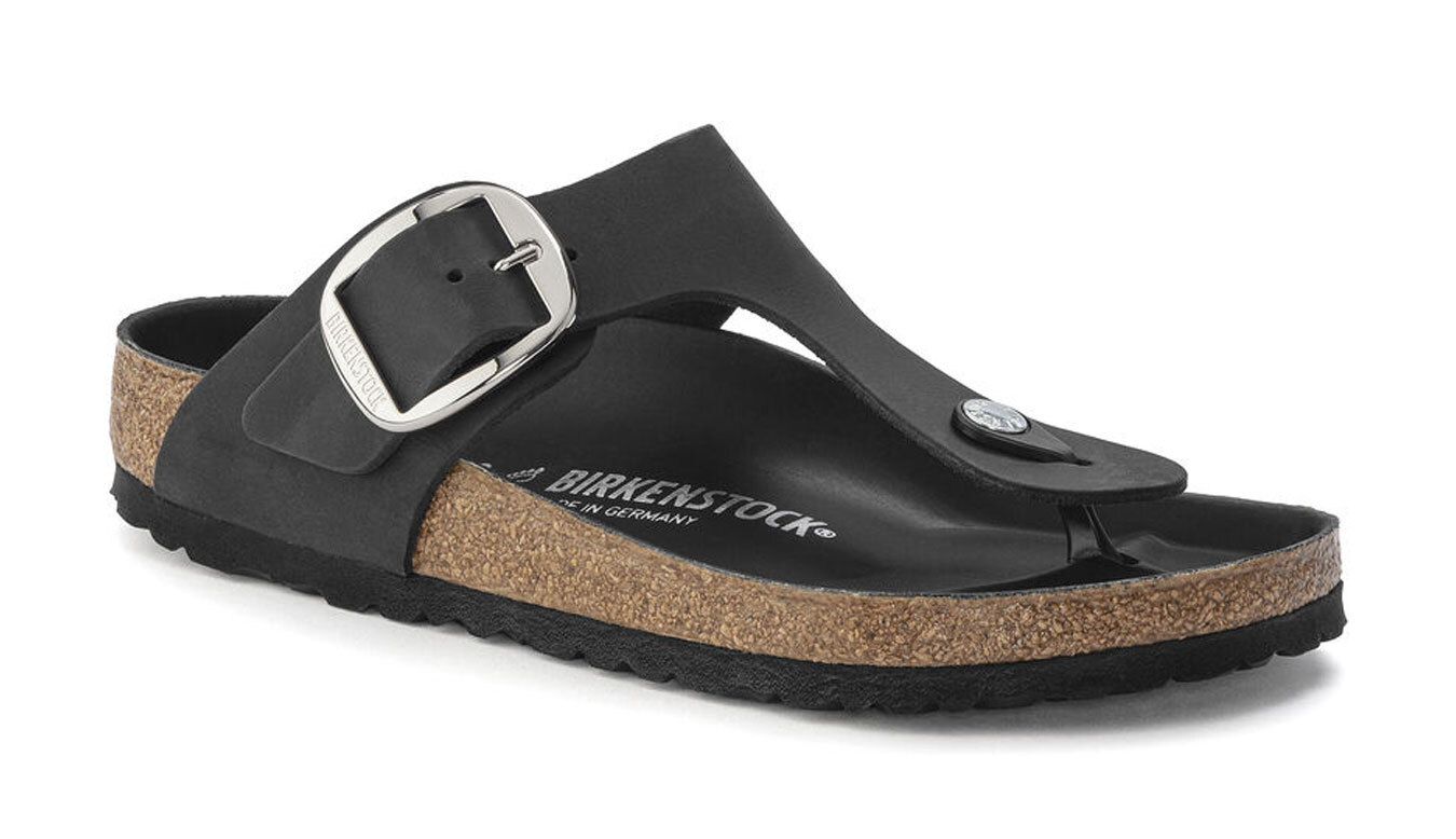 Birkenstock Gizeh Big Buckle Narrow Fit Γυναίκες - Σανδάλια Birkenstock - Μαύρο - 1023337-2.5
