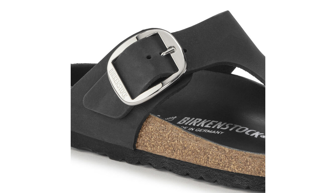 Birkenstock Gizeh Big Buckle Narrow Fit Γυναίκες - Σανδάλια Birkenstock - Μαύρο - 1023337-2.5