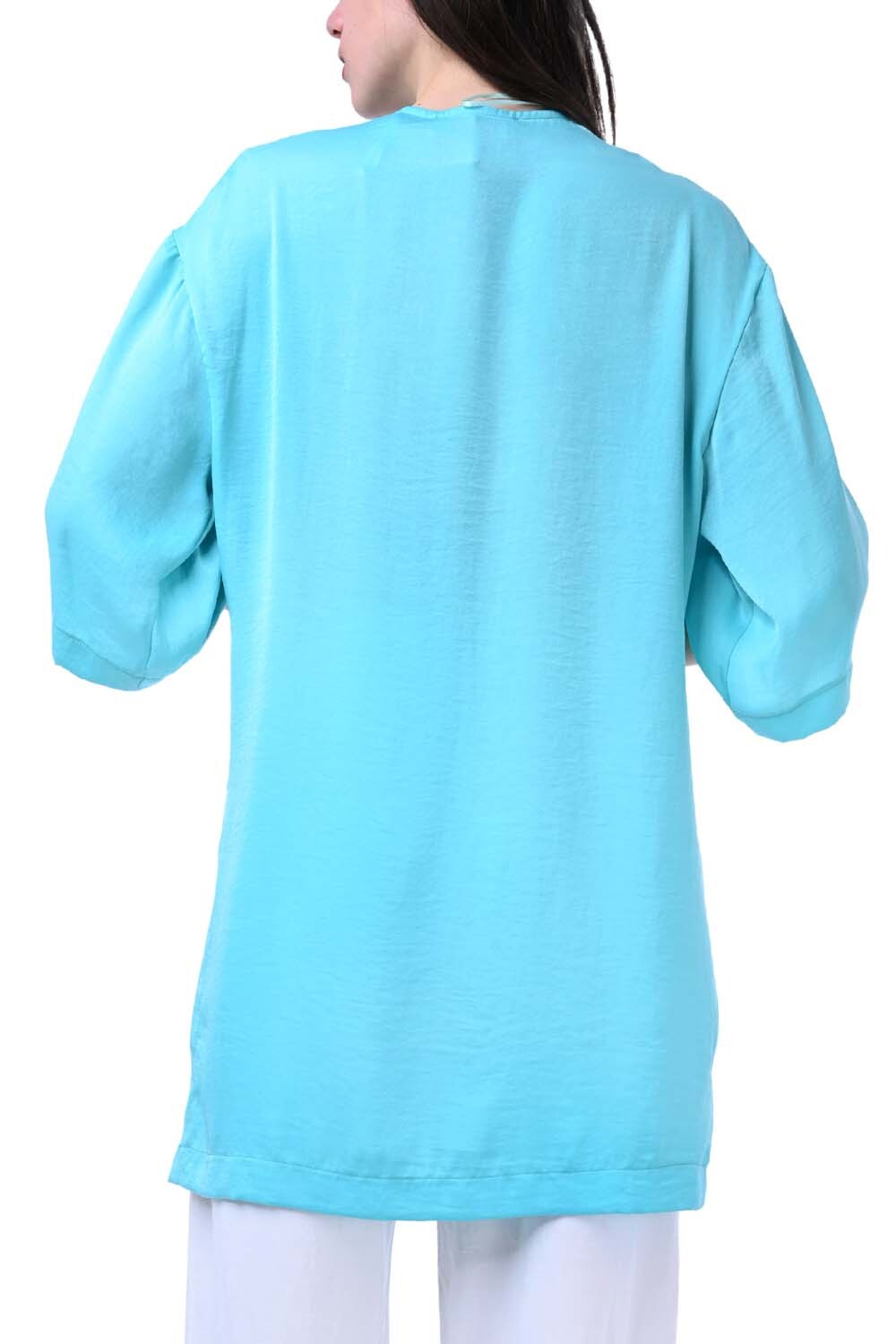 MOUTAKI Κιμονο 23.06.22 turquoise