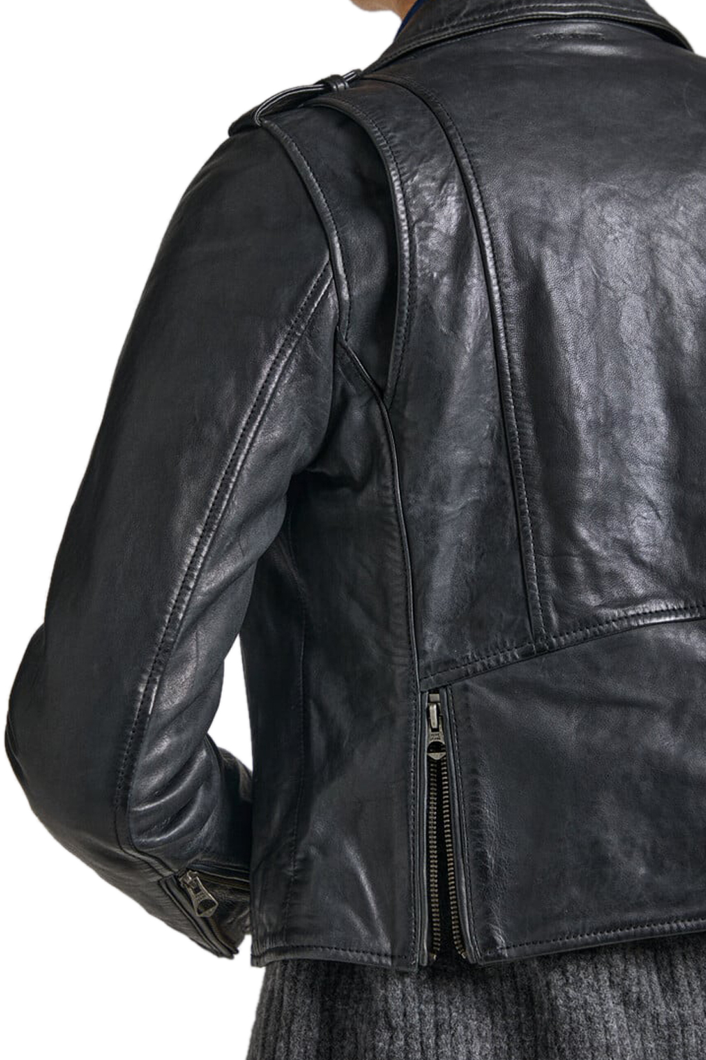 PEPE JEANS 'MOON' BIKER ΔΕΡΜΑΤΙΝΟ ΜΠΟΥΦΑΝ ΓΥΝΑΙΚΕΙΟ PL402238-999