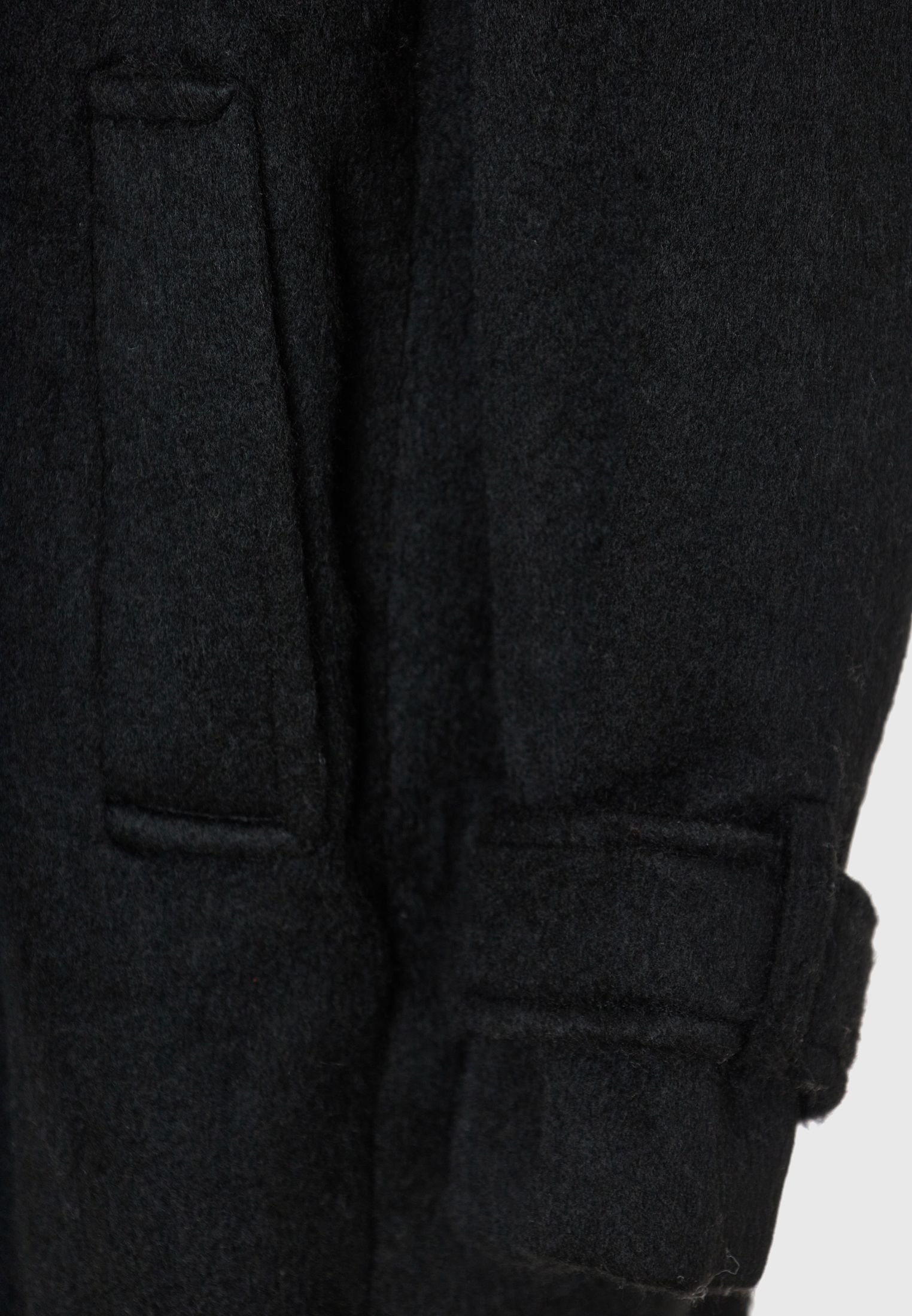 FUNKY BUDDHA Relaxed fit γυναικείο μονόχρωμο παλτό