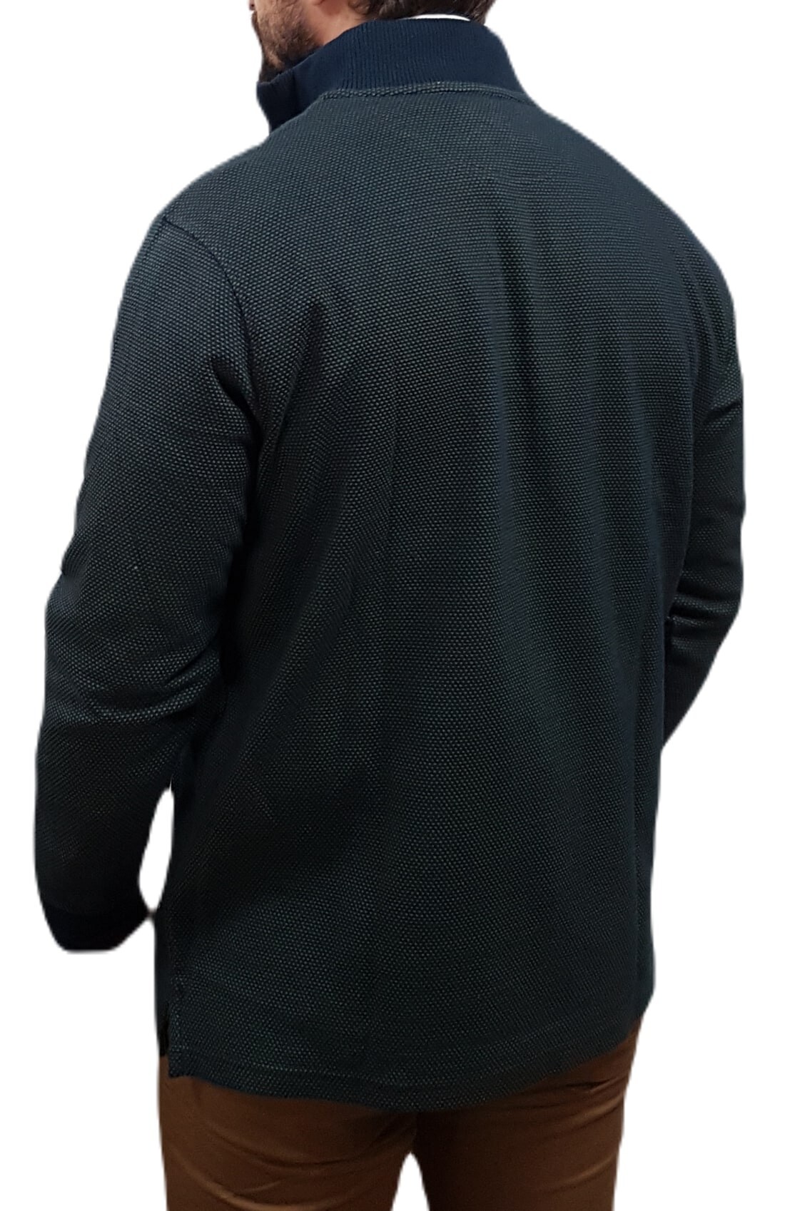 Visconti - 2763-1 - Green - Μπλούζα Μακό HALF ZIP