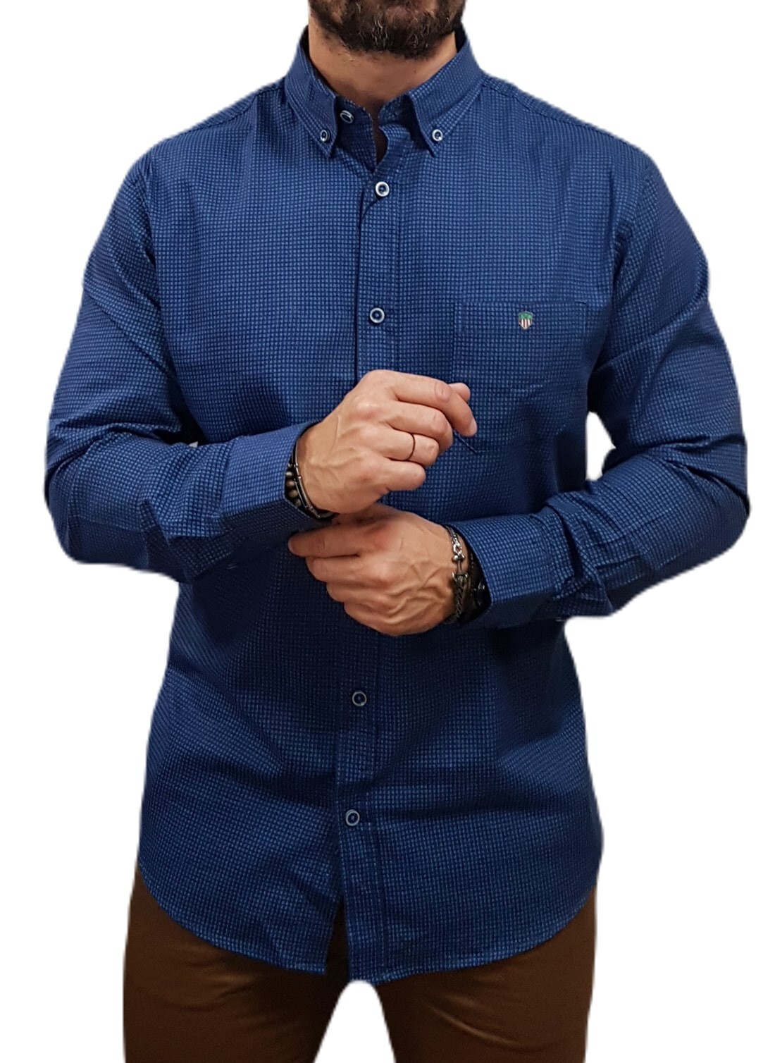 Visconti - 2765-9 - Blue - Regular Fit - Πουκάμισο