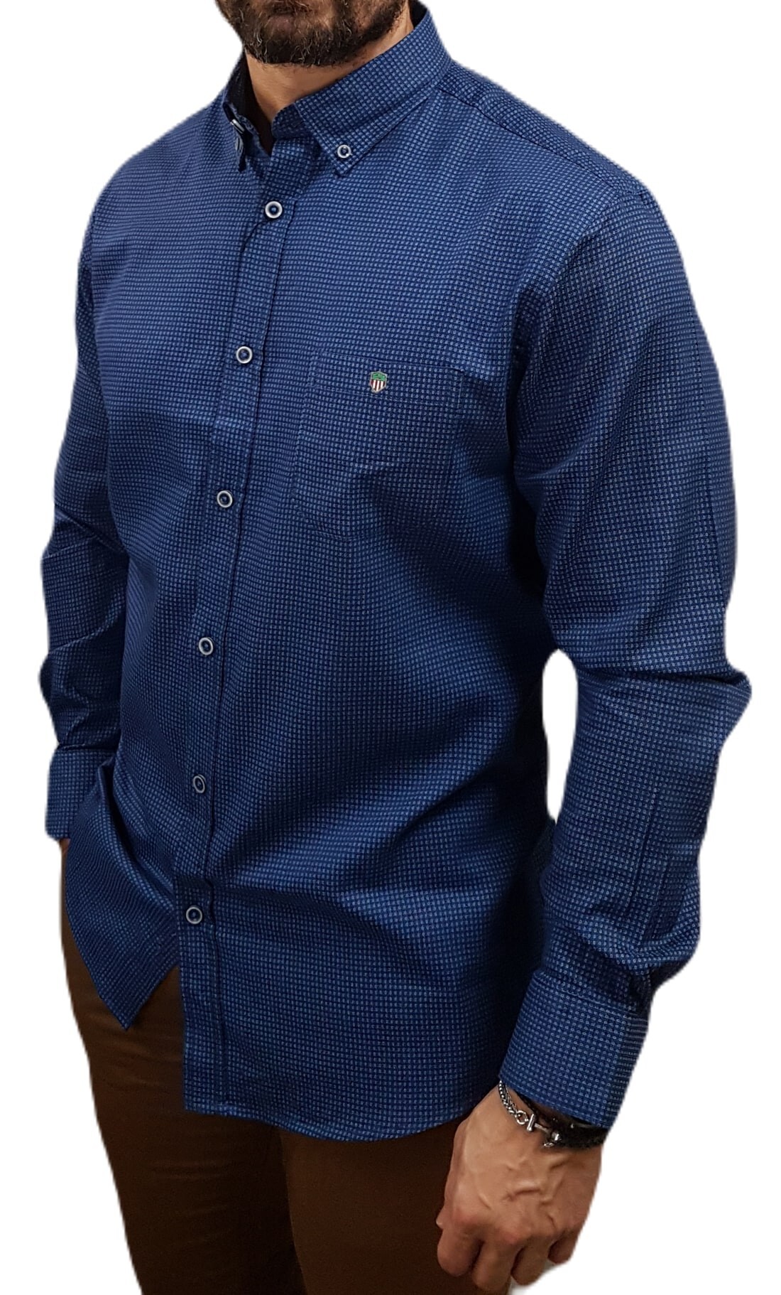 Visconti - 2765-9 - Blue - Regular Fit - Πουκάμισο