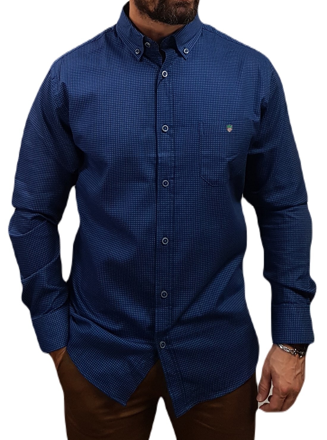 Visconti - 2765-9 - Blue - Regular Fit - Πουκάμισο