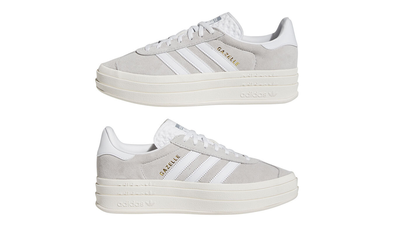adidas Gazelle Bold W Γυναίκες - Αθλητικά παπούτσια adidas Originals - Λευκό - HQ6893-7.5