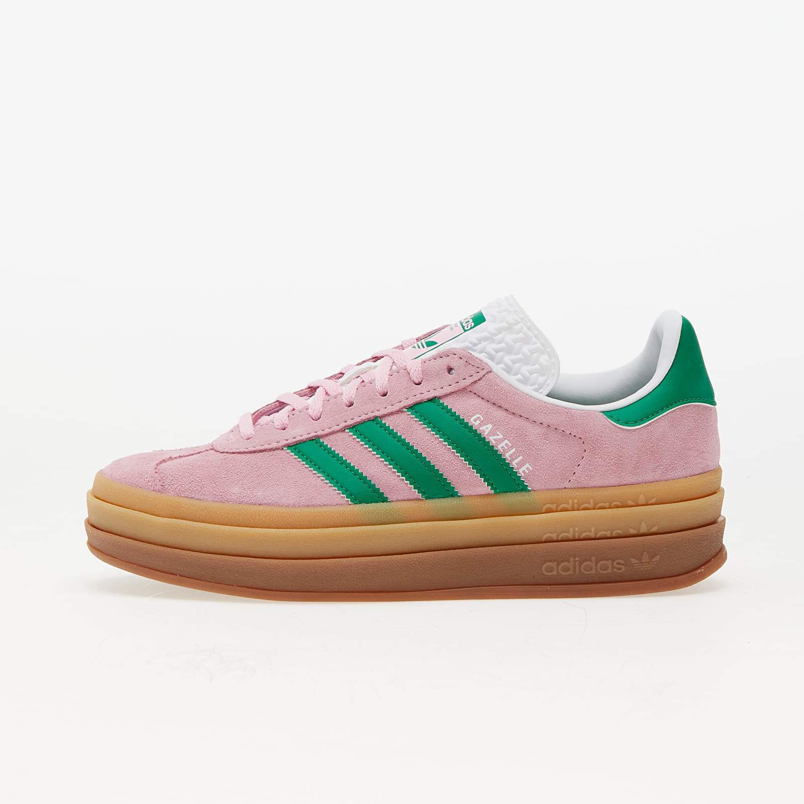 adidas Originals adidas Gazelle Bold W True Pink/ Green/ Ftw White
