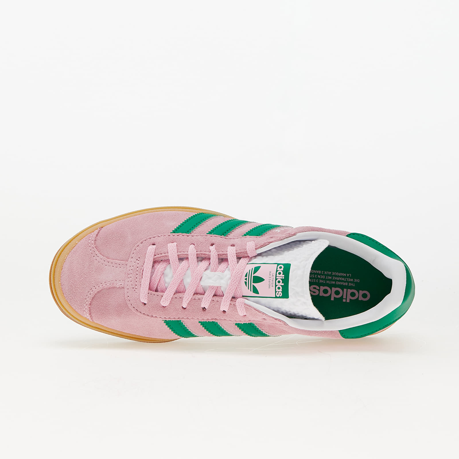 adidas Originals adidas Gazelle Bold W True Pink/ Green/ Ftw White