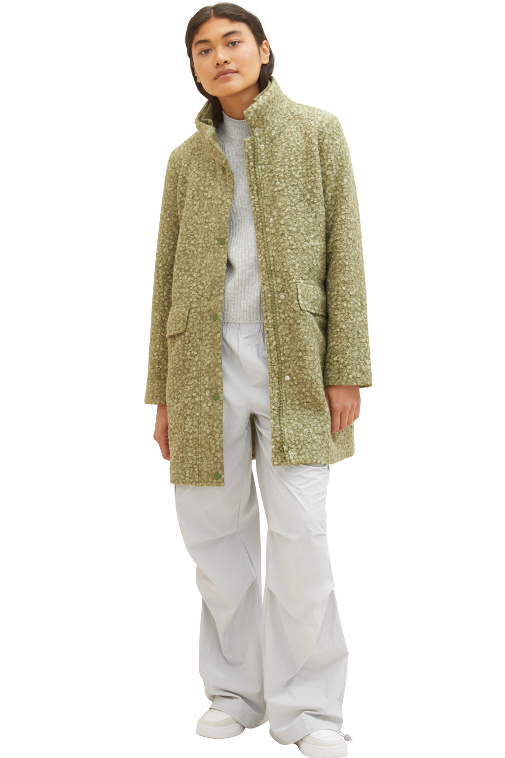 TOM TAILOR BOUCLE ΠΑΛΤΟ ΓΥΝΑΙΚEIO 1037586-32507