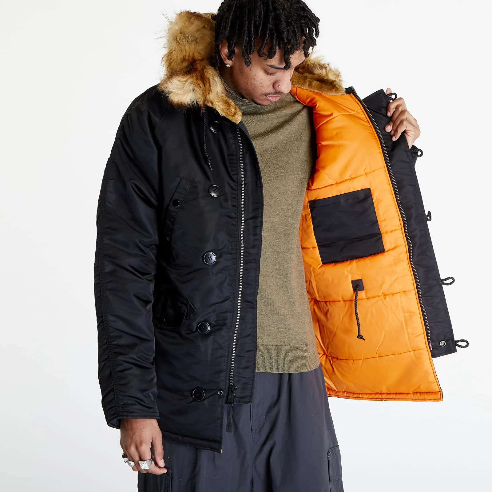 Alpha Industries Inc. Μπουφάν Alpha Industries N3B VF 59 Black XL