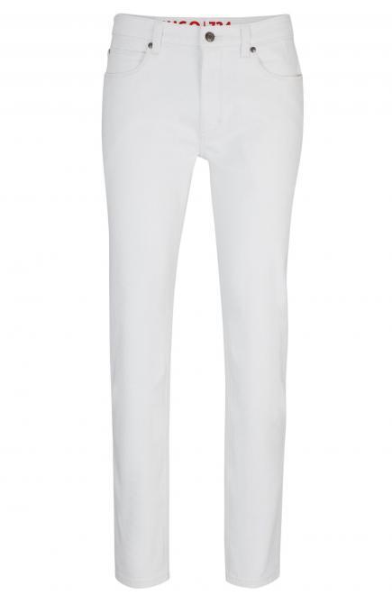 jeans λευκό HUGO 734 50509096 WHITE