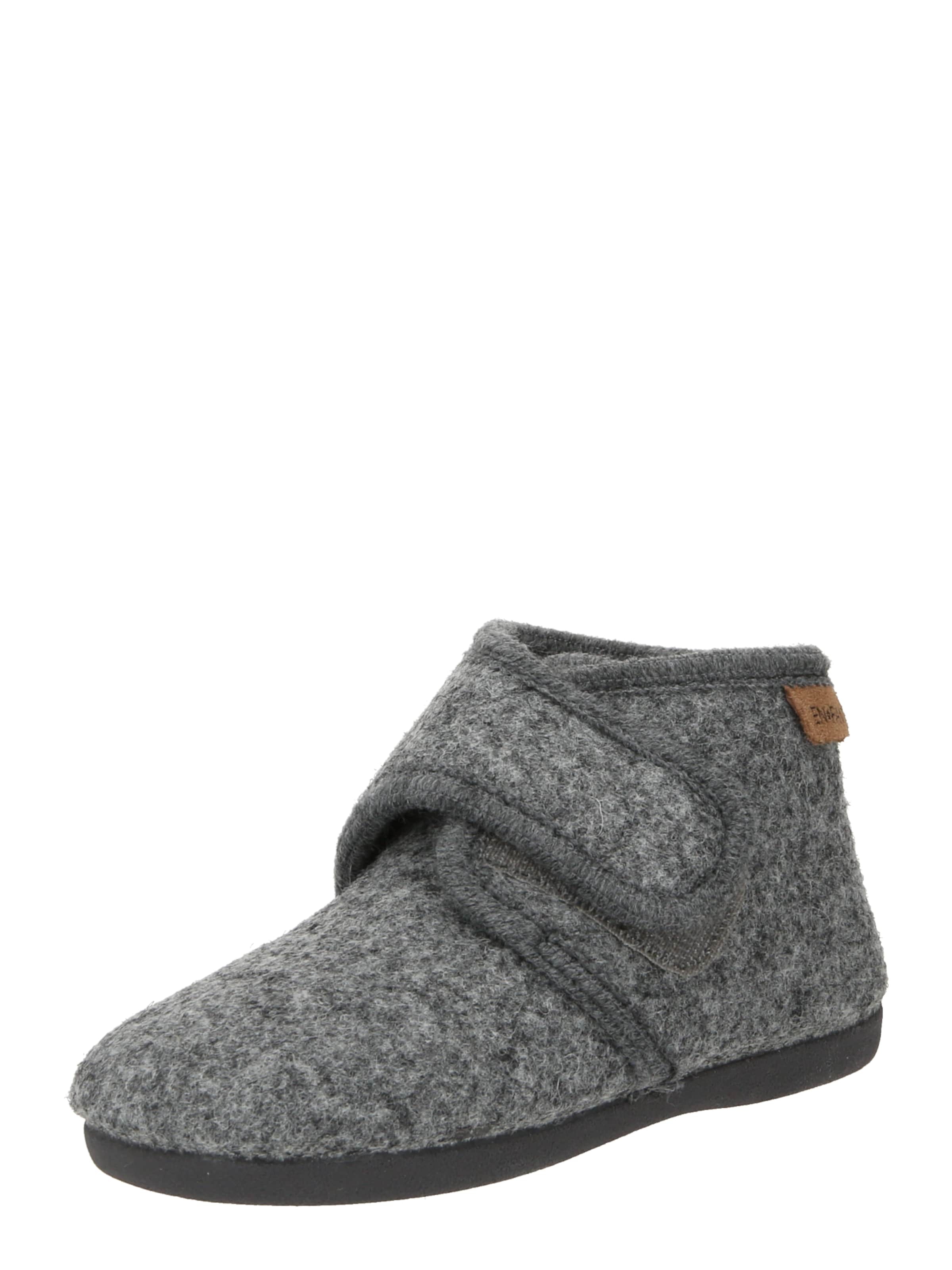 EN FANT Παντόφλα σκούρο γκρι