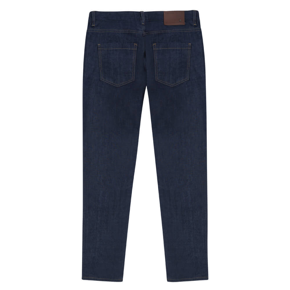 Prince Oliver Signature Jean Μπλε Σκούρο All Season Comfort Slim