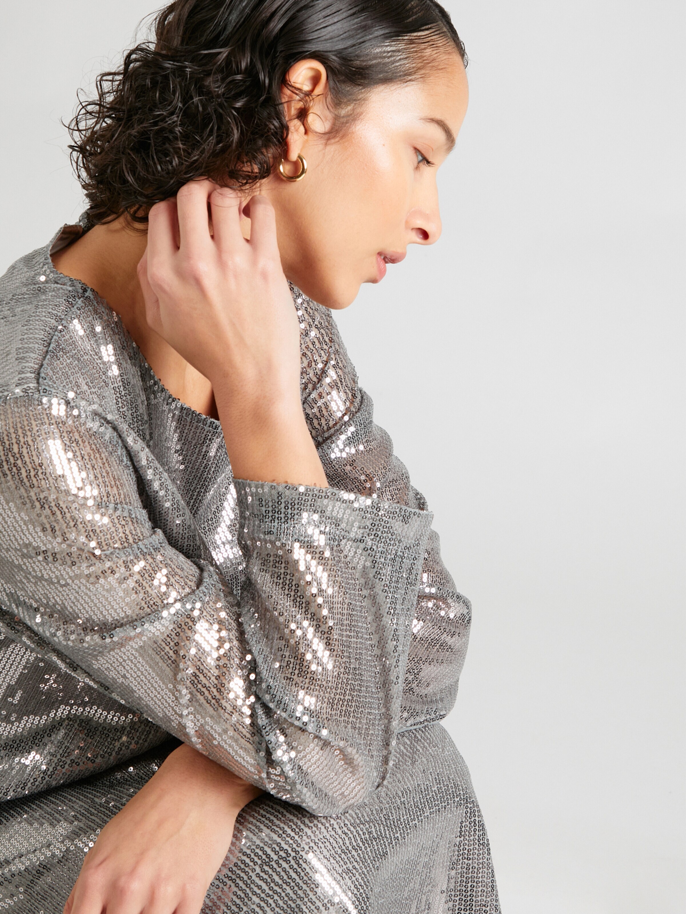 minimum Βραδινό φόρεμα 'Magdas 2891' ασημόγκριζο