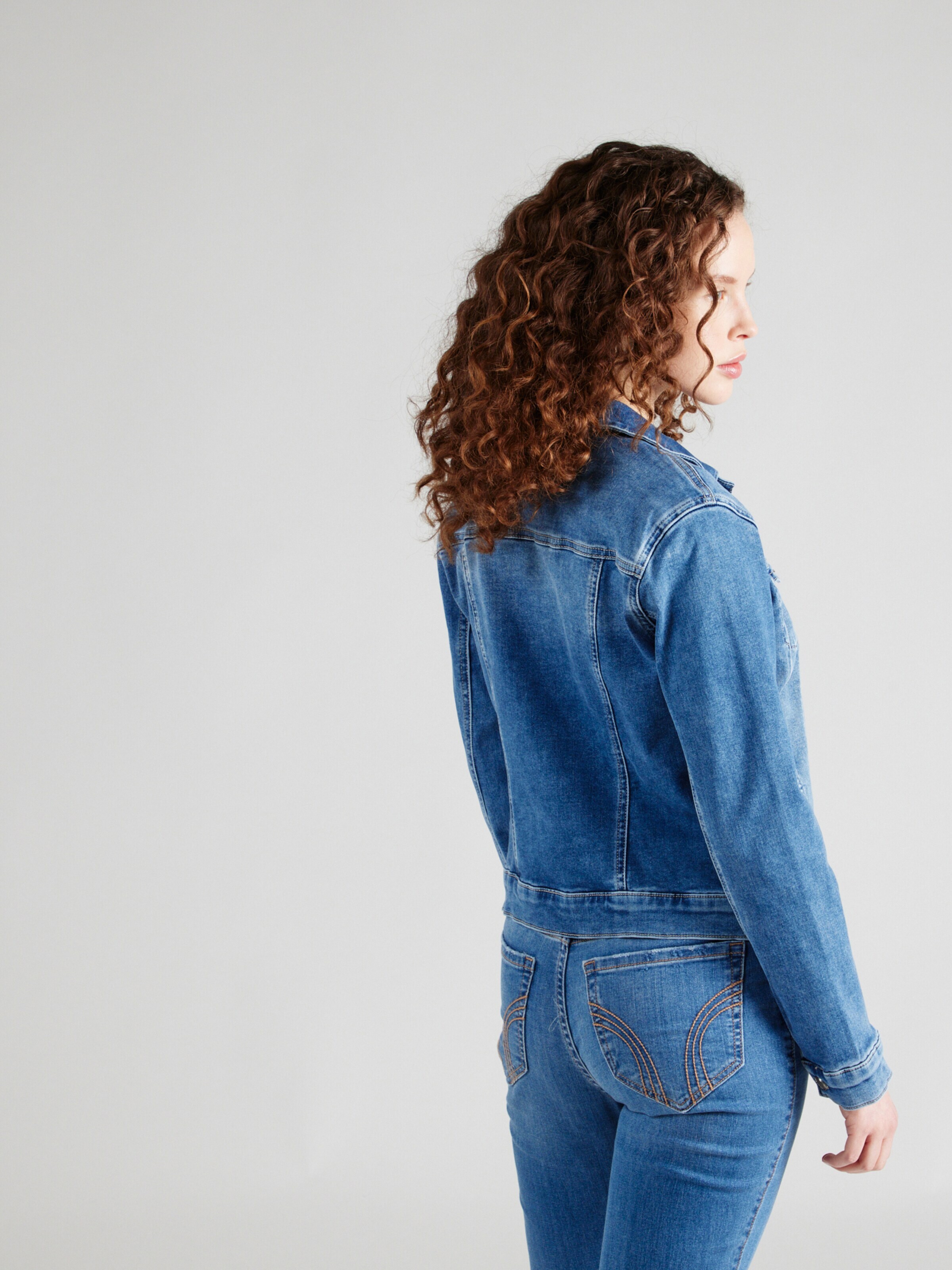 Mavi Φθινοπωρινό και ανοιξιάτικο μπουφάν 'Daisy' μπλε ντένιμ