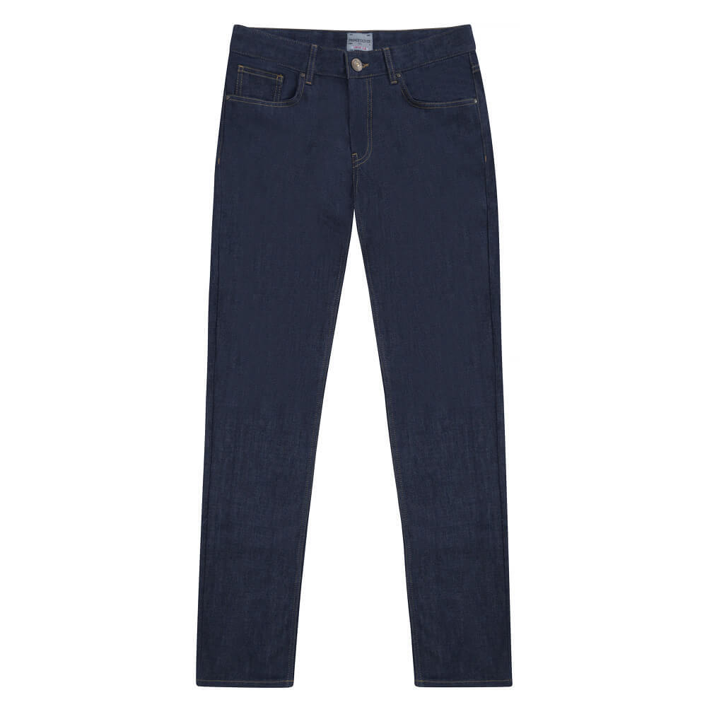 Prince Oliver Signature Jean Μπλε Σκούρο All Season Comfort Slim