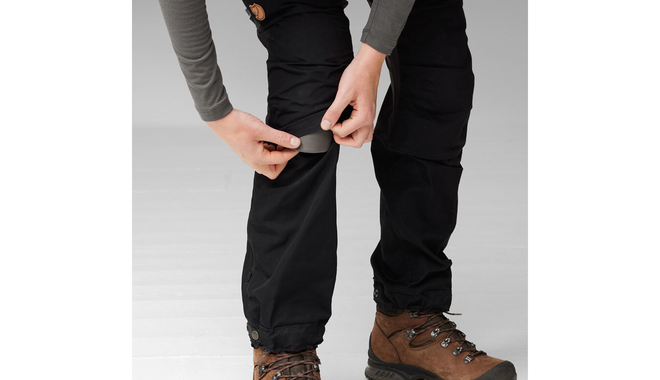 Fjällräven Keb Trousers Curved W Reg Timber Brown Γυναίκες - Παντελόνια Fjällräven - Μπλε - F89852-248-230-42