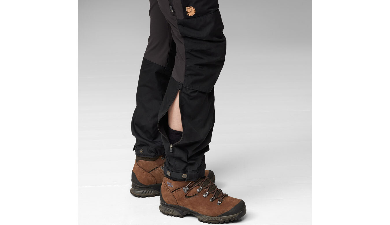 Fjällräven Keb Trousers Curved W Reg Timber Brown Γυναίκες - Παντελόνια Fjällräven - Μπλε - F89852-248-230-42