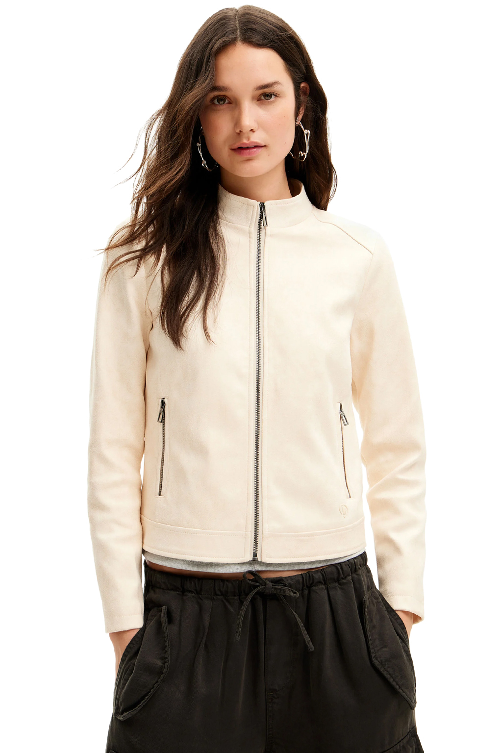 DESIGUAL 'TORONTO' SLIM BIKER JACKET ΓΥΝΑΙΚEIO 24SWEW12-1001