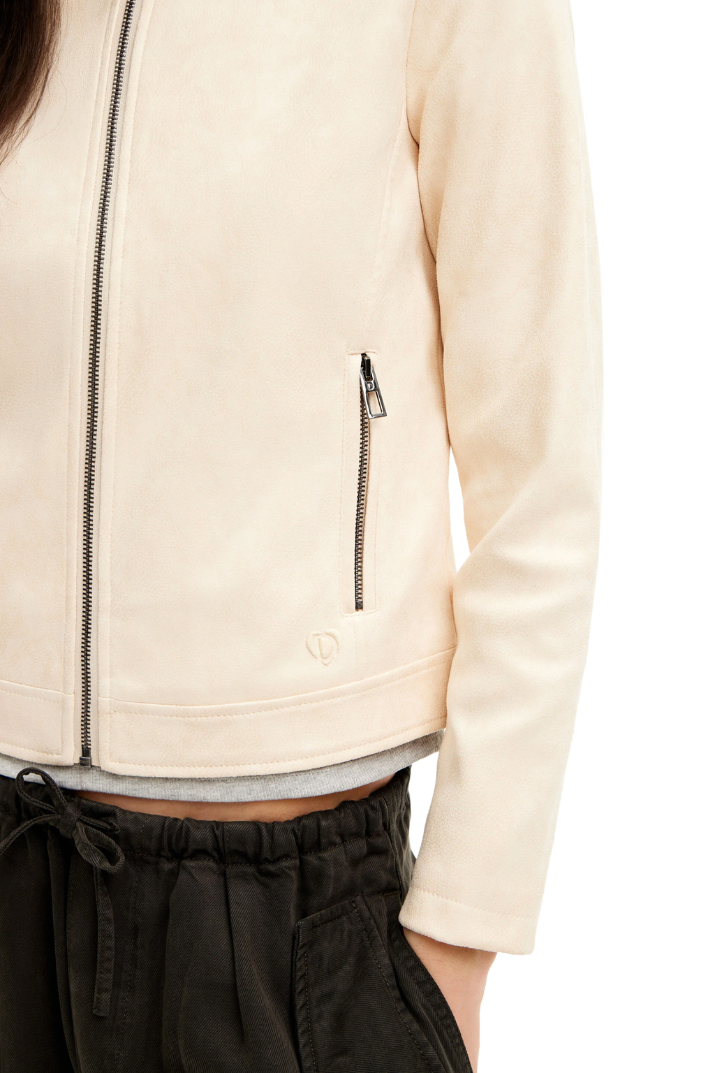 DESIGUAL 'TORONTO' SLIM BIKER JACKET ΓΥΝΑΙΚEIO 24SWEW12-1001