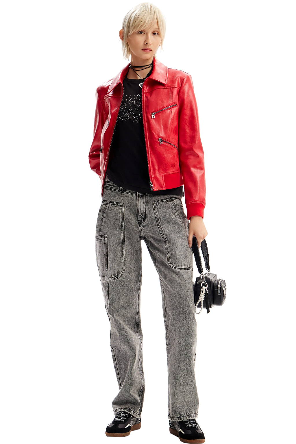 DESIGUAL 'KENT' RETRO BIKER JACKET ΓΥΝΑΙΚΕΙΟ 24SWEW25-3036