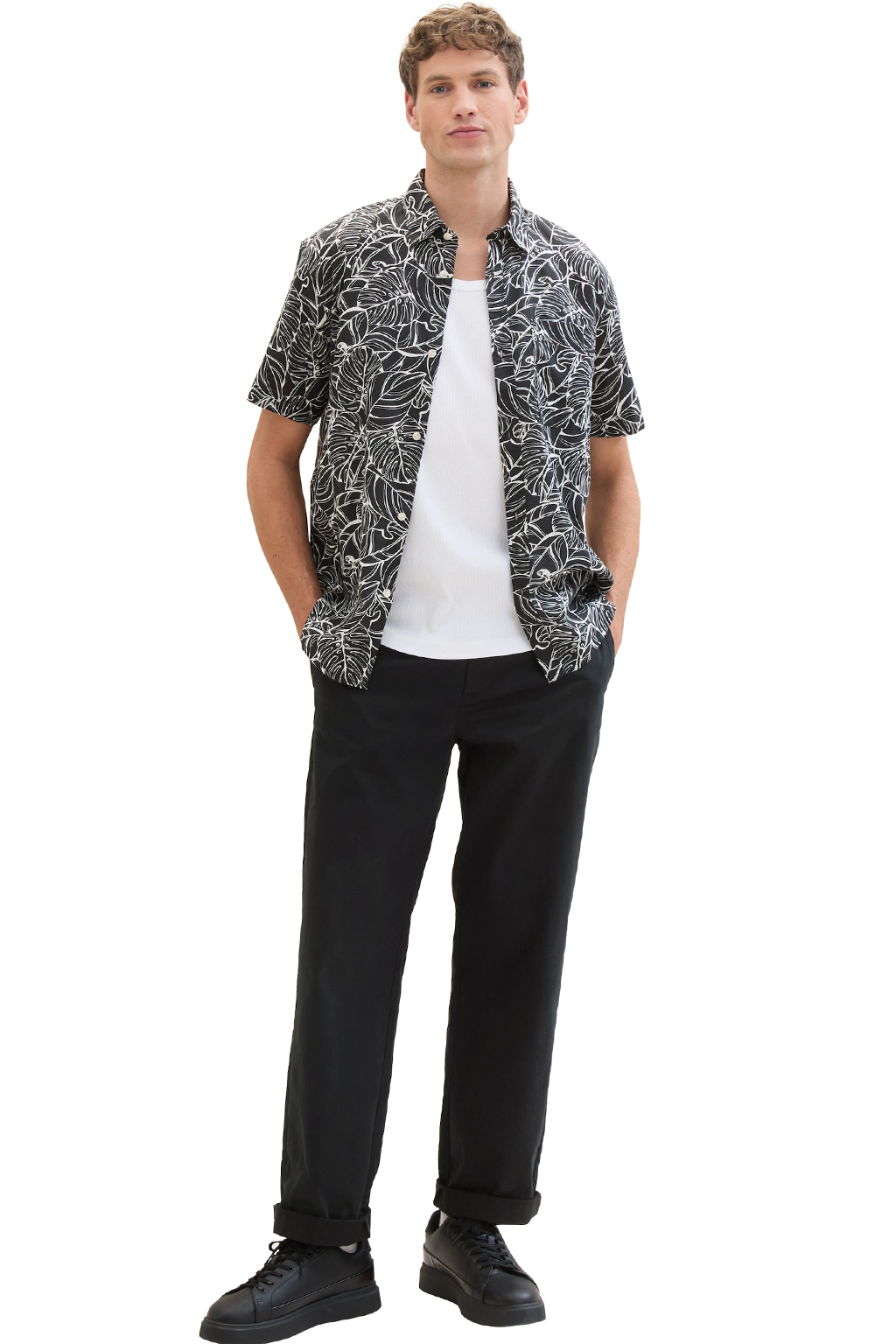 TOM TAILOR RELAXED ΠΟΥΚΑΜΙΣΟ ΑΝΔΡIKO 1040161-34948