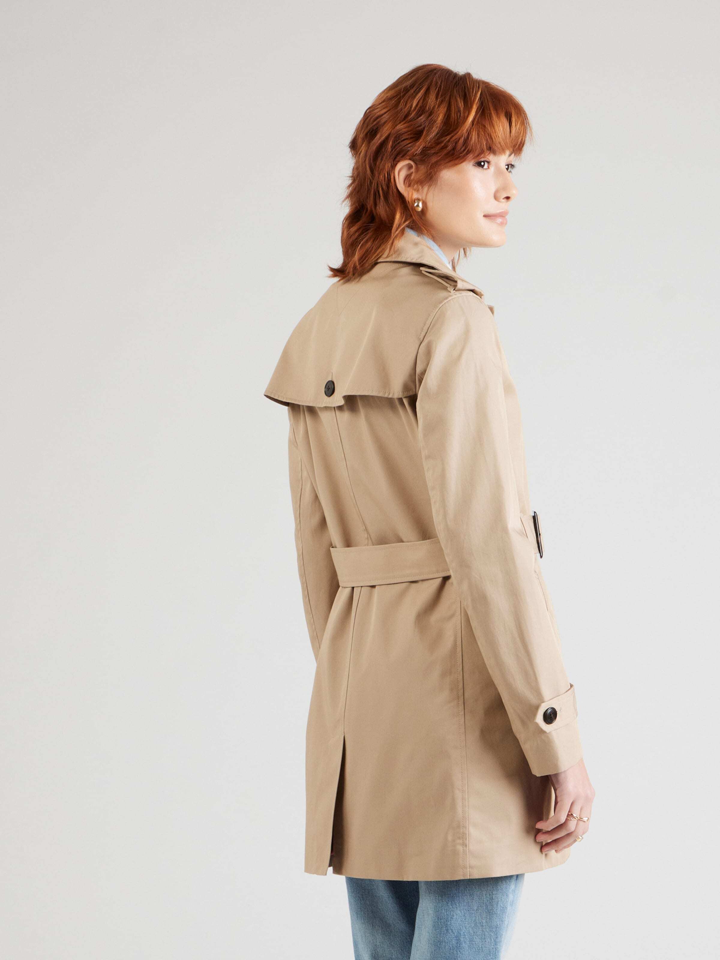 TOMMY HILFIGER Ανοιξιάτικο και φθινοπωρινό παλτό 'Heritage' μπεζ