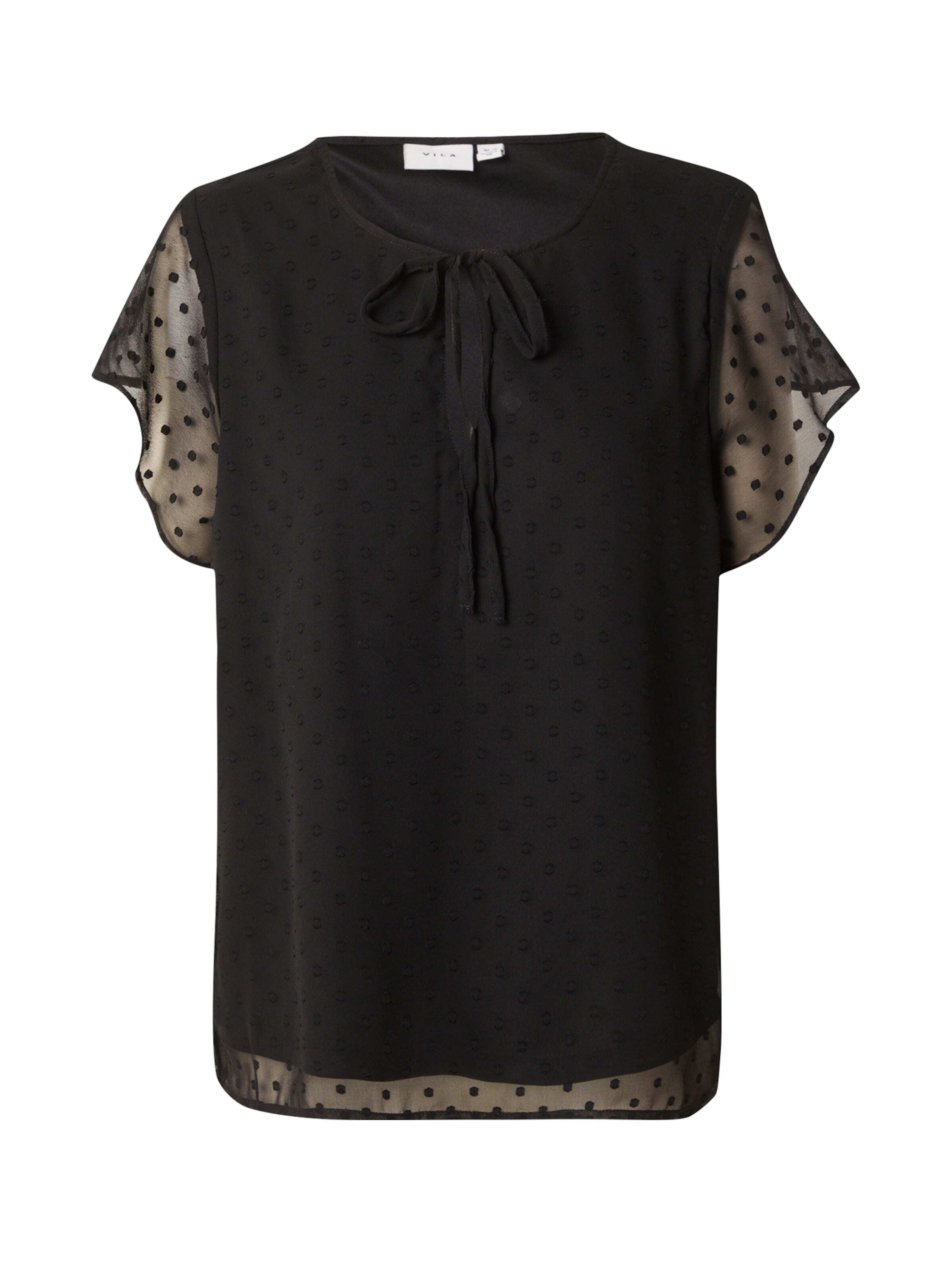 VILA Μπλούζα 'Edee' μαύρο