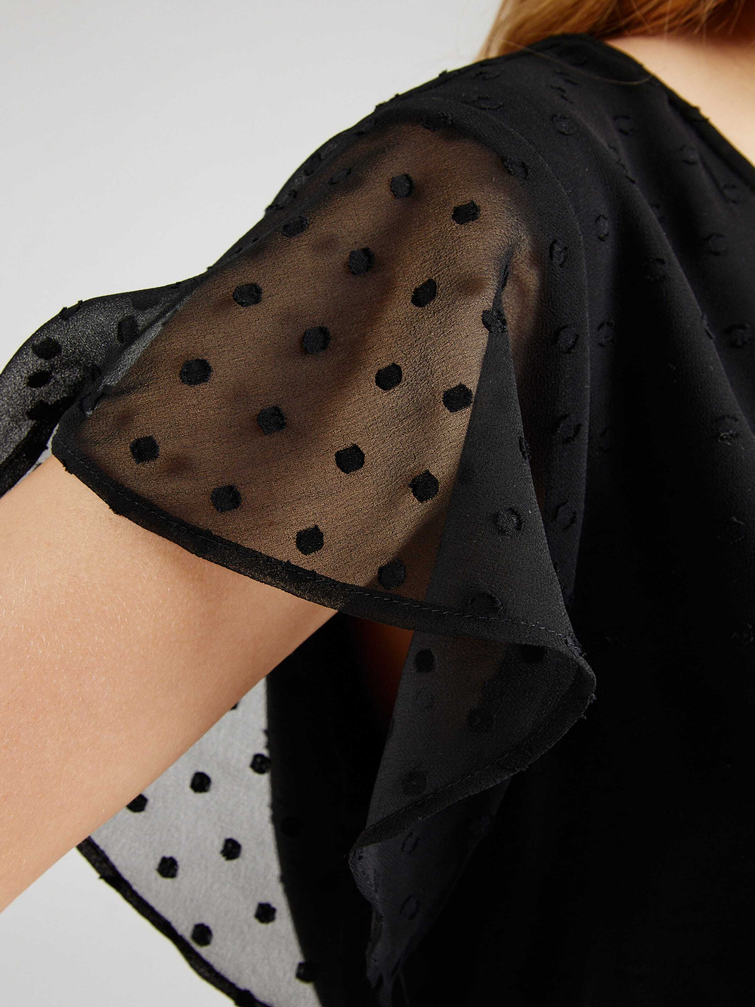 VILA Μπλούζα 'Edee' μαύρο