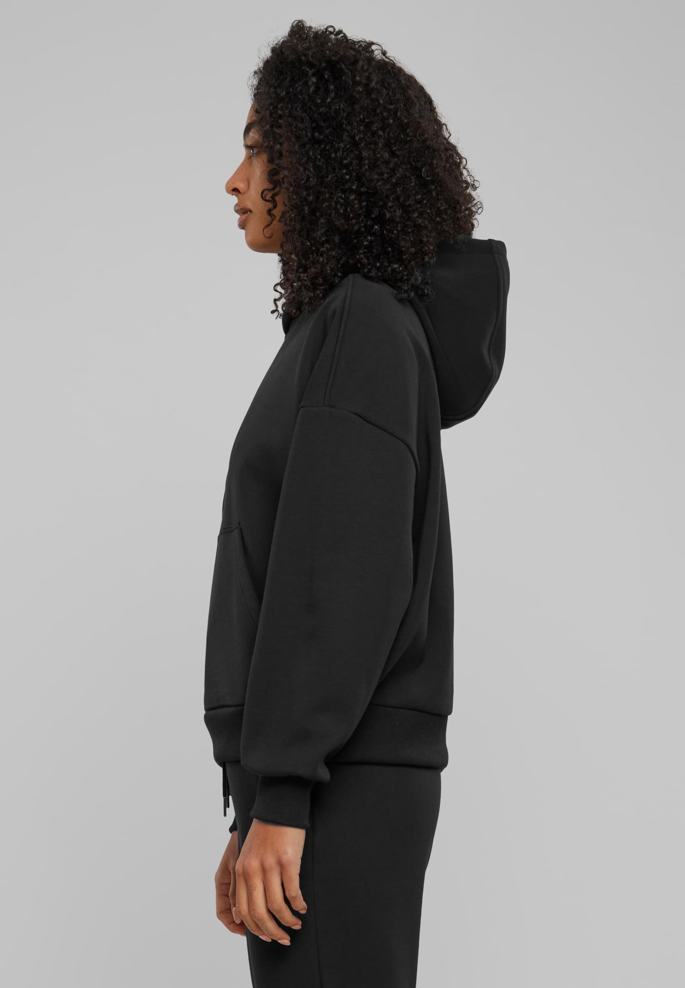 Urban Classics Μπλούζα φούτερ μαύρο