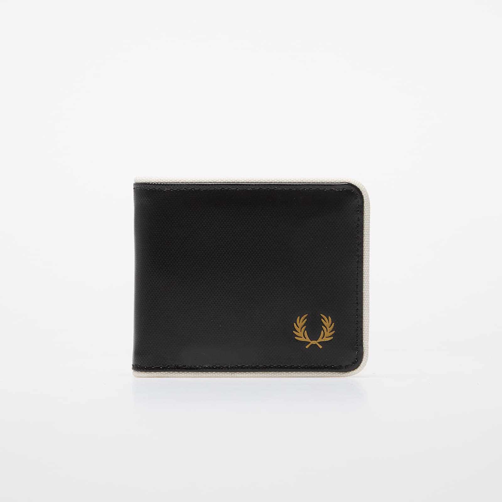 Πορτοφόλι FRED PERRY Coated Polyester Billfold Wall Black/ Ecru Universal