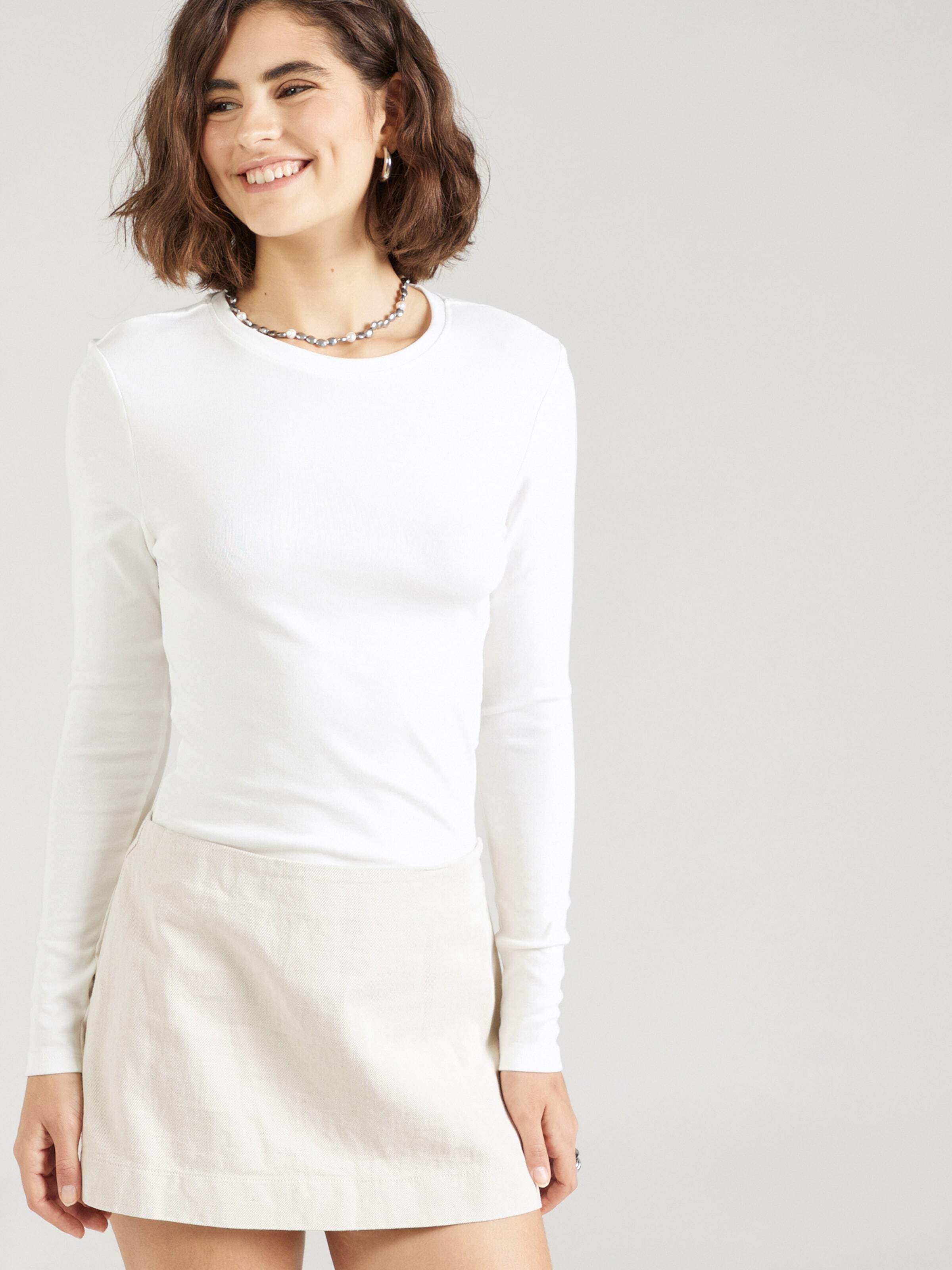 ONLY Μπλουζάκι 'ONLRiley' λευκό