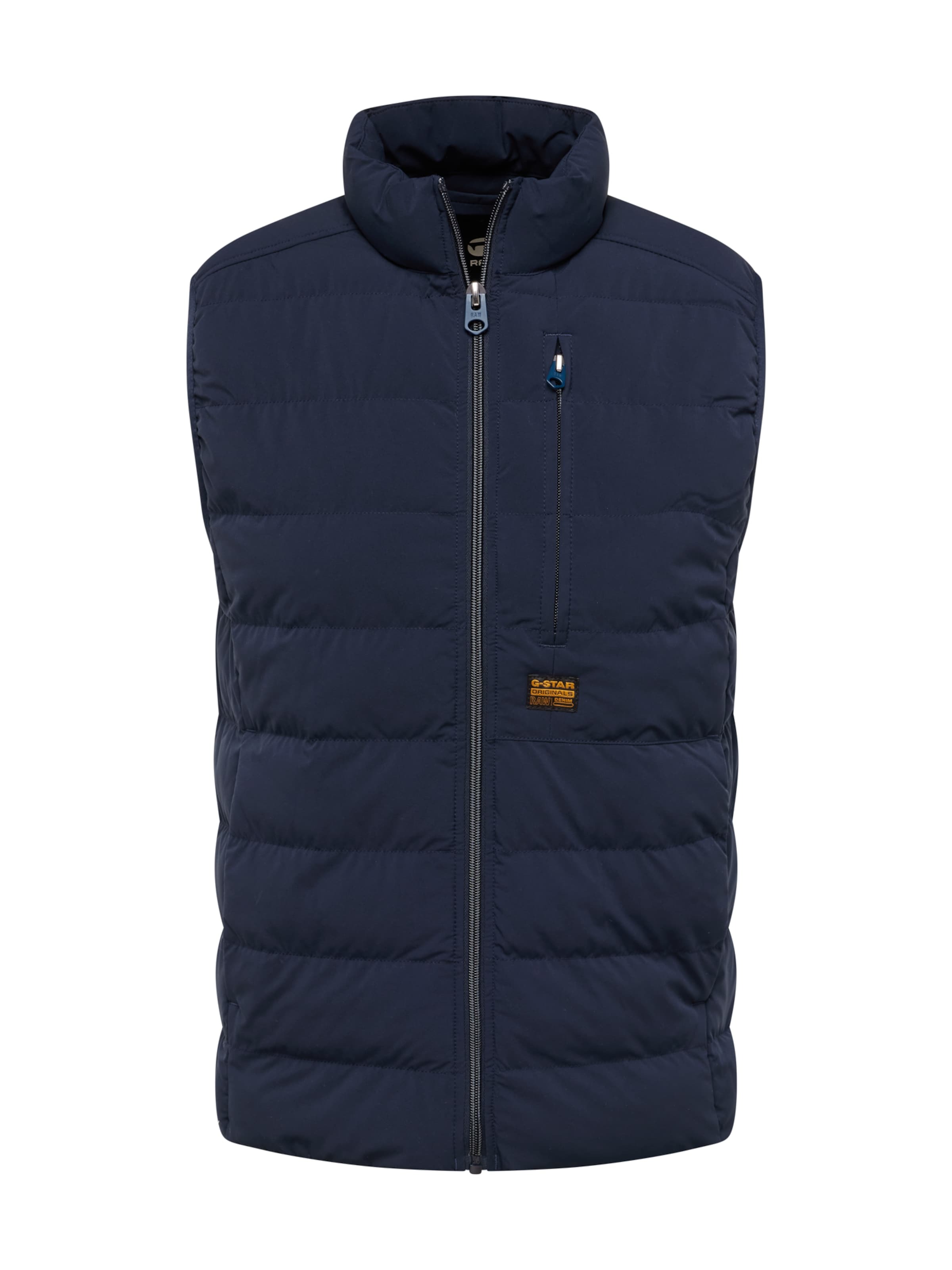 G-STAR Γιλέκο 'Foundation' σκούρο μπλε