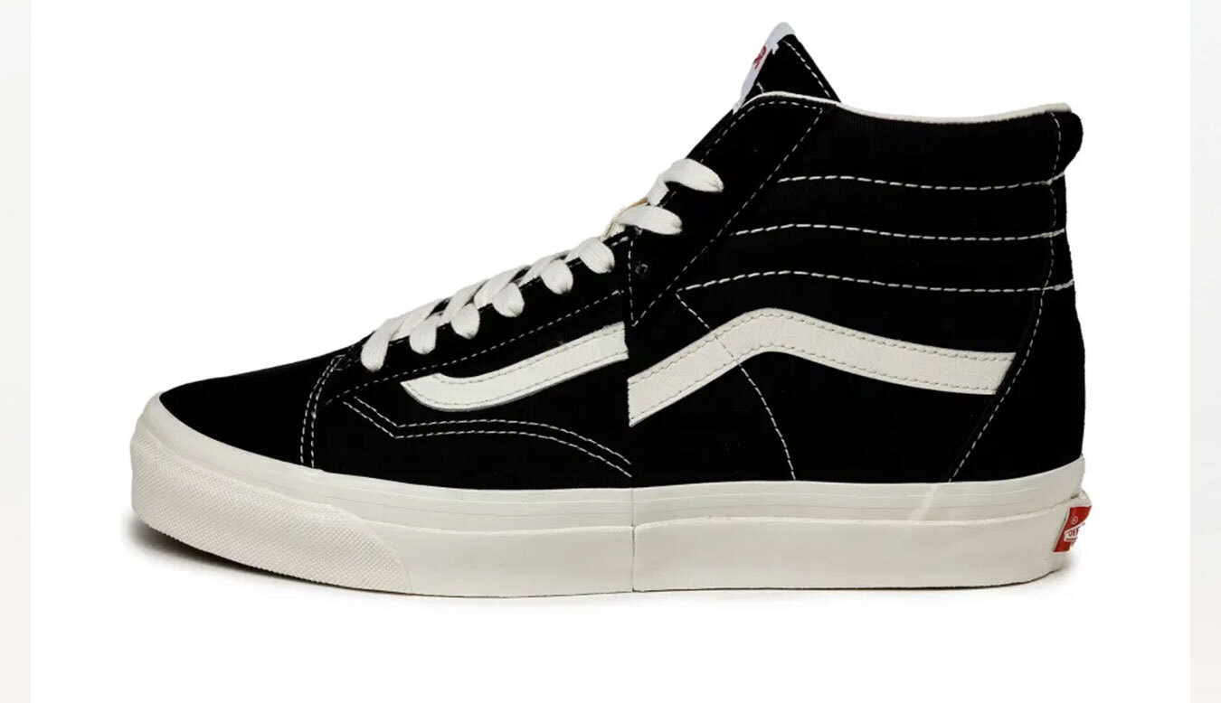 Vans Clash The Wall LX Suede/ Canvas Black/White - Οι άνδρες - Παπούτσια Vans - Μαύρος - VN000CNKBA2 - Μέγεθος: 44