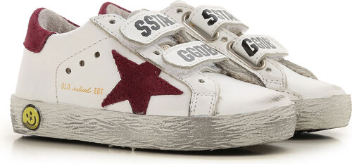 Golden Goose Παιδικά Παπούτσια για Αγόρια Σε Έκπτωση, Λευκό Golden Goose Παιδικά Παπούτσια για Αγόρια Σε Έκπτωση, Λευκό