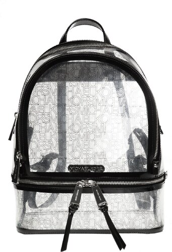 MICHAEL KORS ΤΣΑΝΤΑ RHEA ZIP MD BACKPACK ΜΑΥΡΟ 