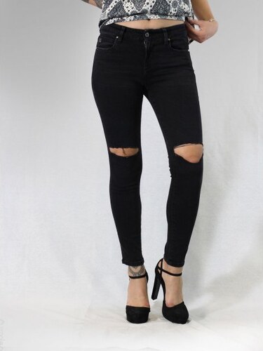 Staff Jeans Sandra Skinny Fit Mid Rise Cropped Glami Gr