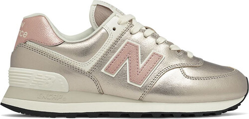 rose gold new balance sneakers