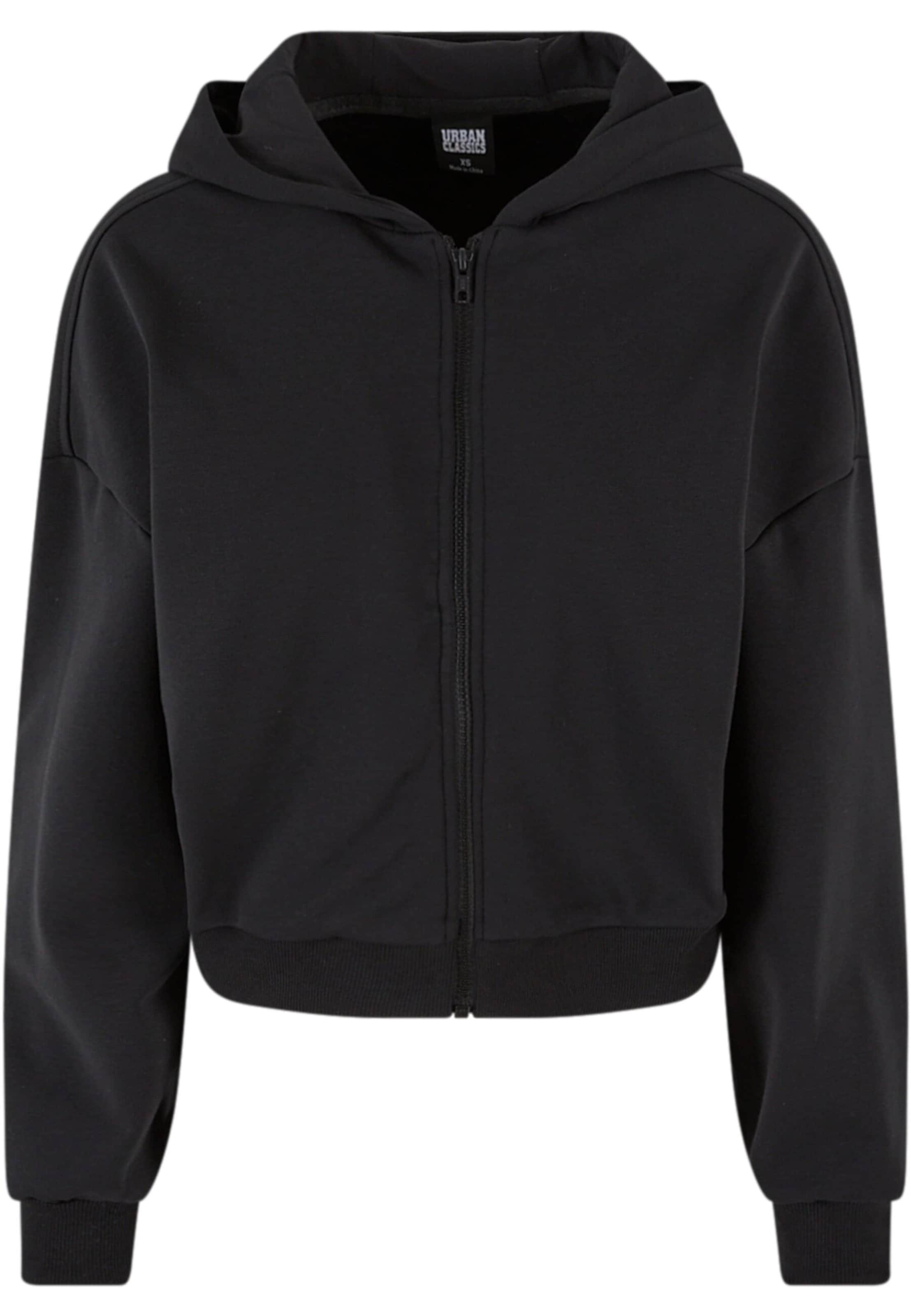 Urban Classics Ζακέτα φούτερ μαύρο
