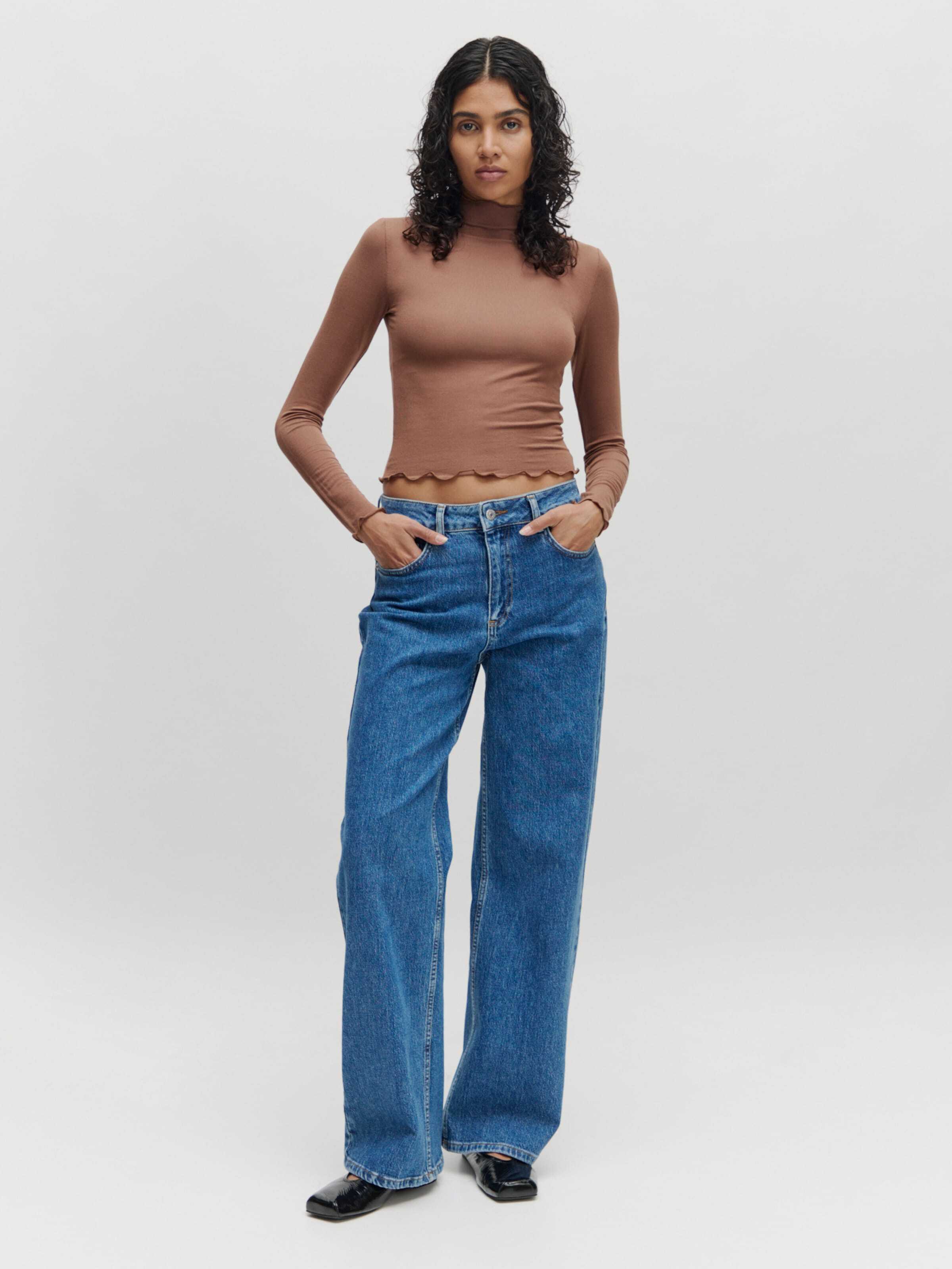 EDITED Μπλουζάκι 'Daniela' καφέ