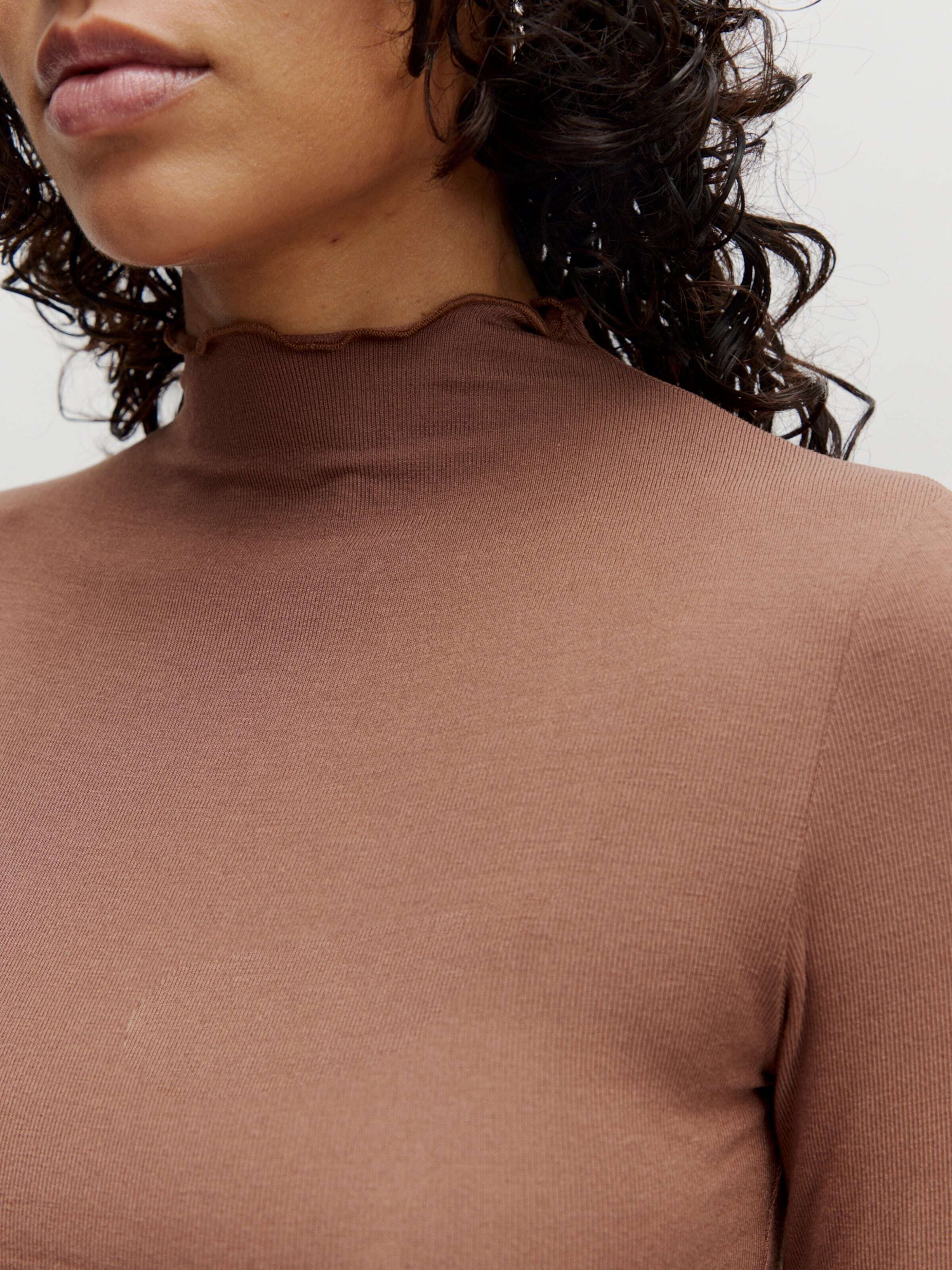 EDITED Μπλουζάκι 'Daniela' καφέ