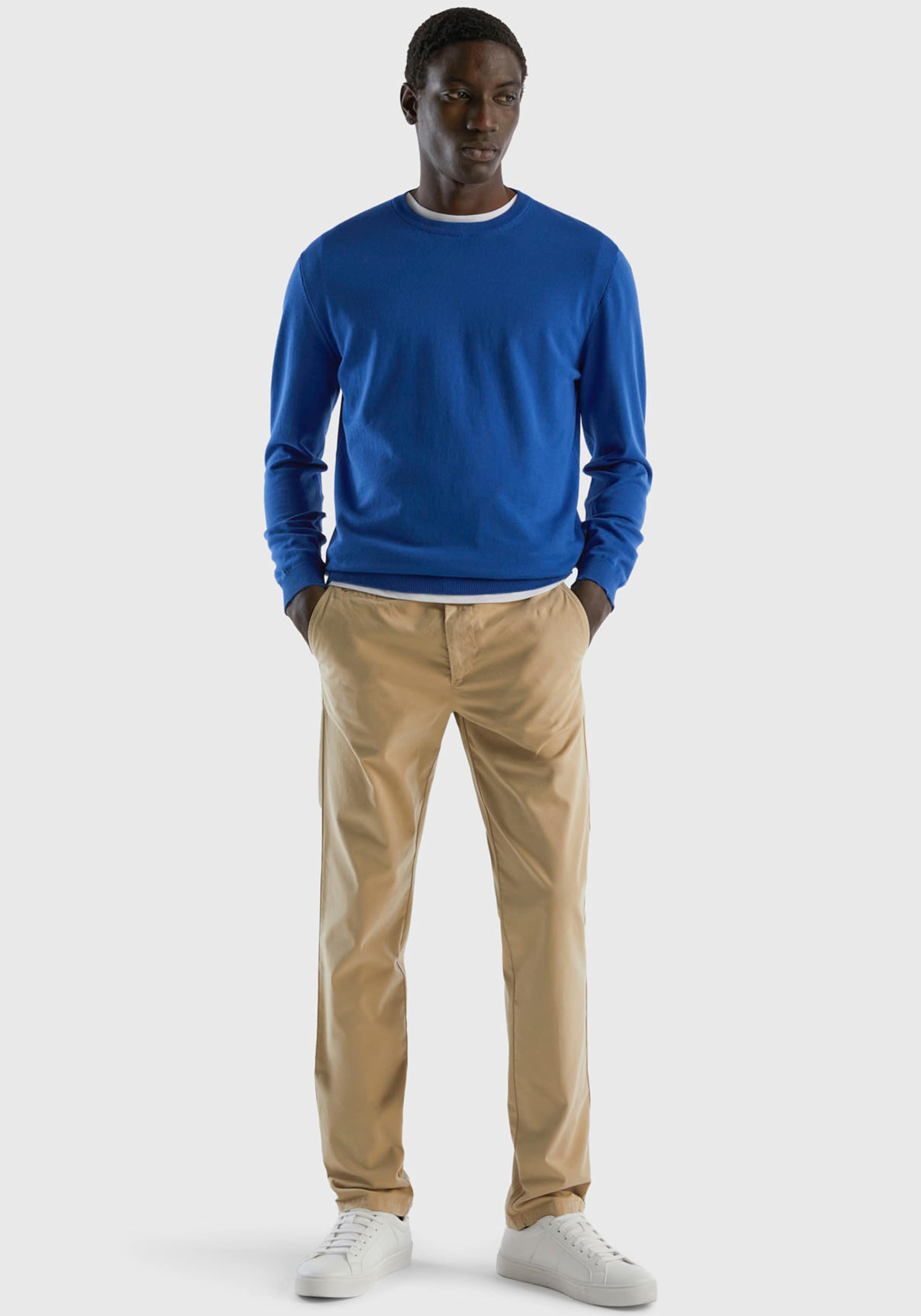 UNITED COLORS OF BENETTON Παντελόνι ανοικτό καφέ